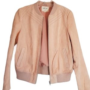 White Crow bomber jacket suede NEW